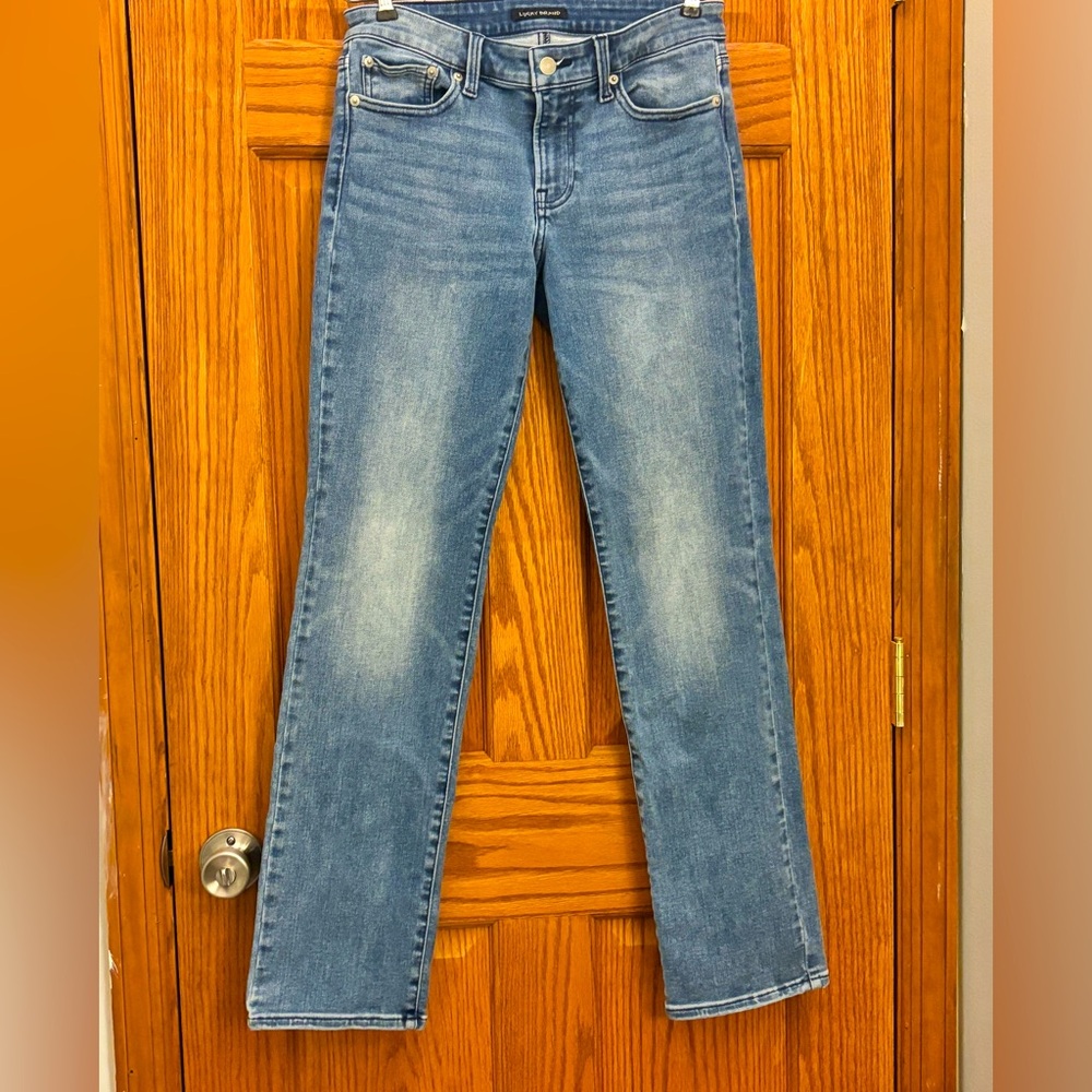 Lucky Brand Mid Rise Straight Sweet Size 8/29
